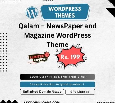 Qalam – NewsPaper and Magazine WordPress Theme