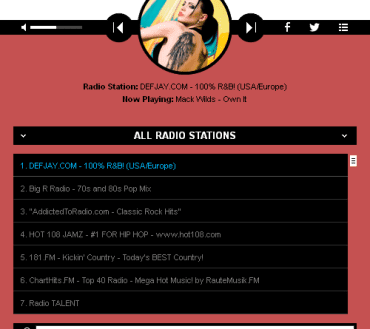 Radio Player Shoutcast & Icecast WordPress Plugin