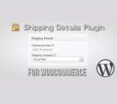 Shipping Details Plugin for WooCommerce