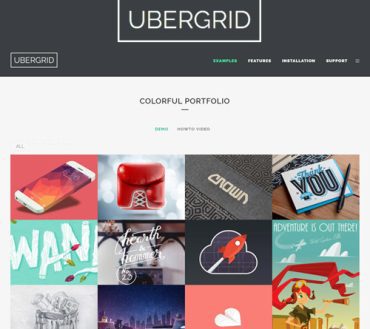 UberGrid – responsive grid builder for WordPress