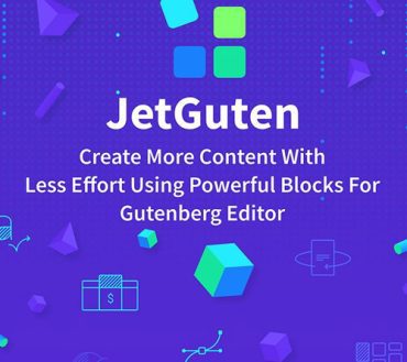 JetGuten — Blocks Set Addon for Gutenberg Editor