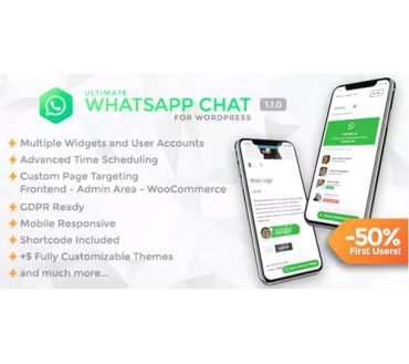 Ultimate WhatsApp Chat – WordPress WhatsApp Chat Support Plugin