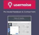 Usernoise Pro Modal Feedback & Contact form