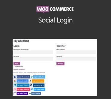 WooCommerce Social Login